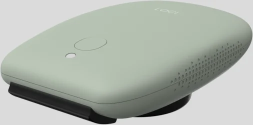 Loci scanner, three-quarter view